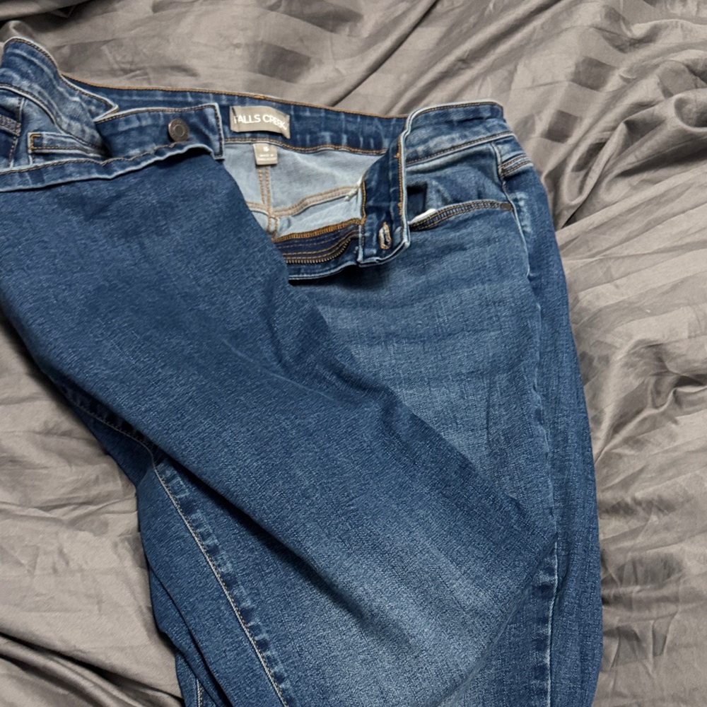 Falls Creek Women's Dark Blue Flare Jeans